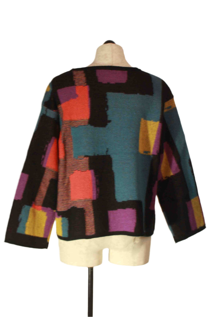 back view of Collage Swing Pullover Sweater by Liv By Habitat