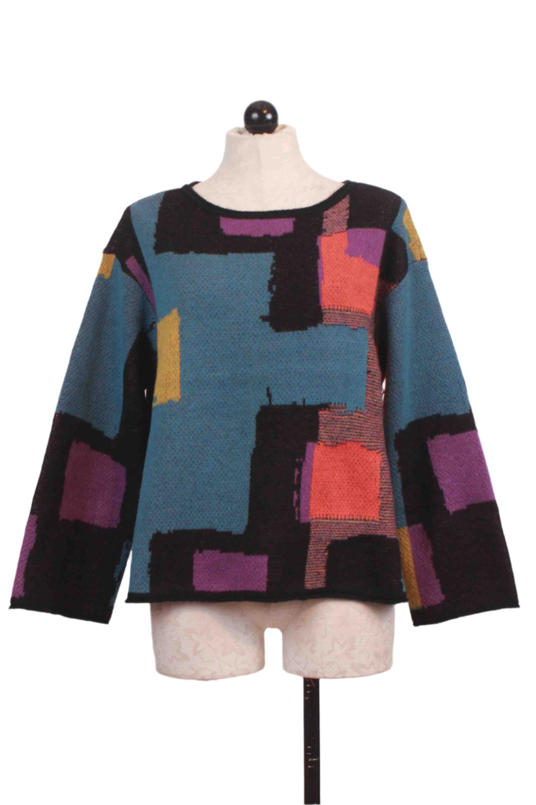 Collage Swing Pullover Sweater by Liv By Habitat