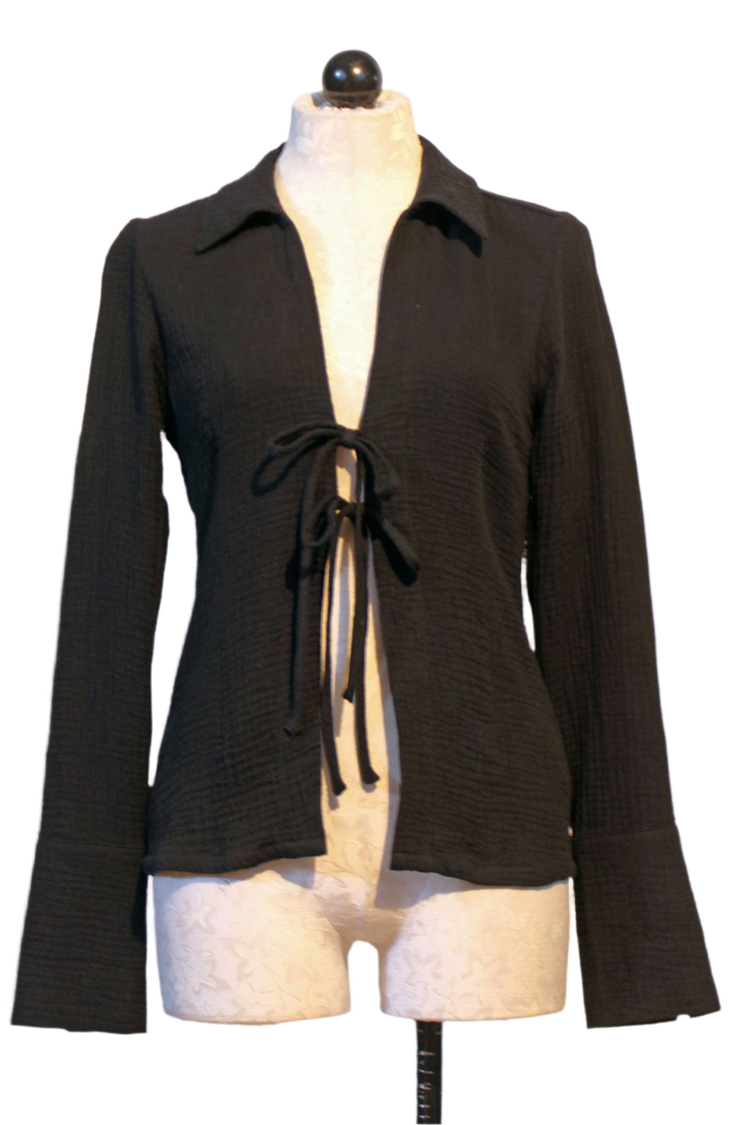Black Tied and True Top by Favorite Daughter 