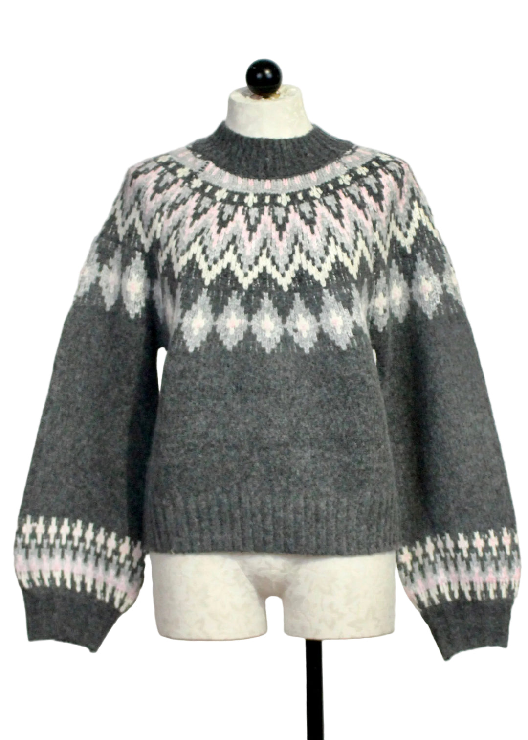 Zarah Jacquard Sweater by Fifteen Twenty