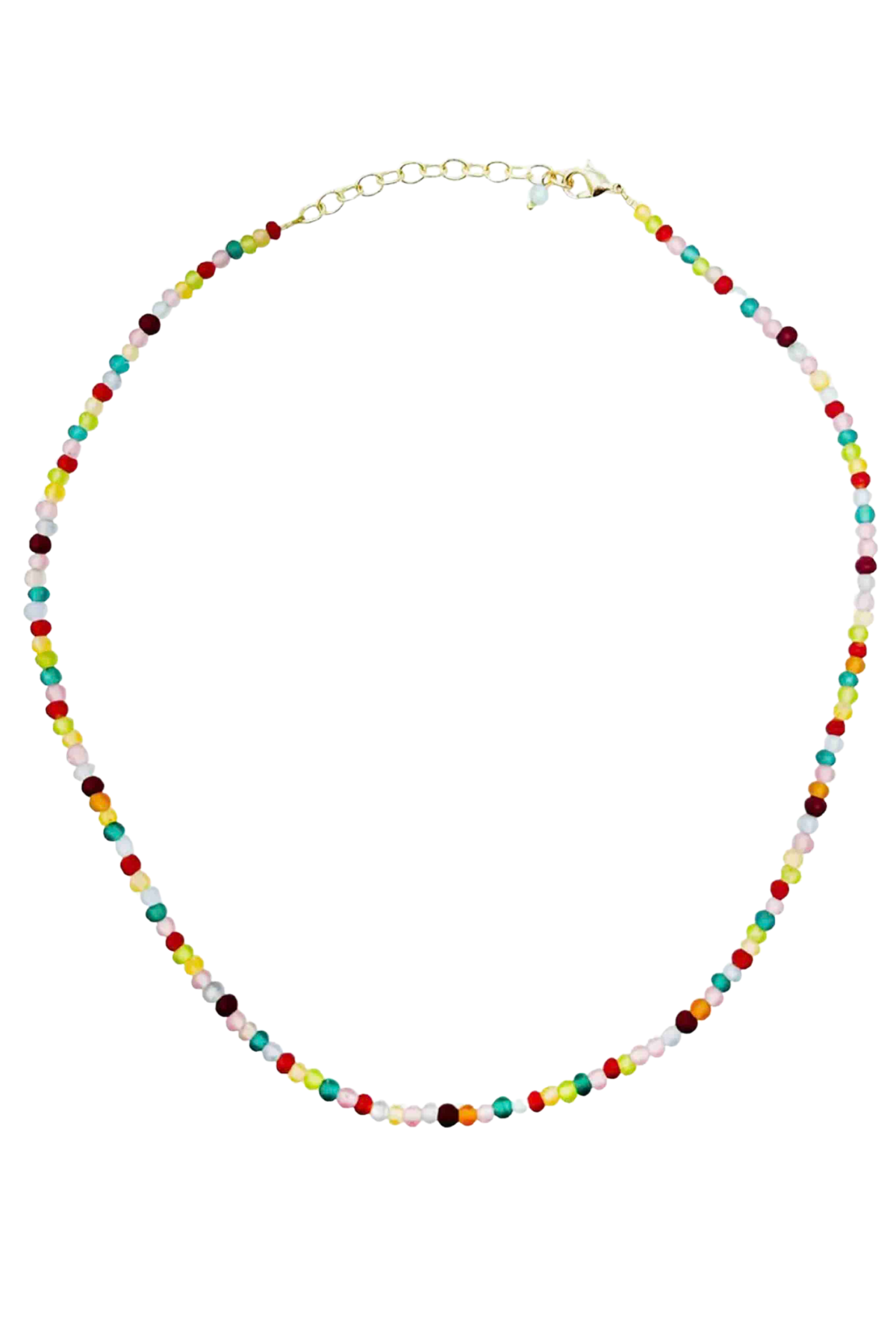 multicolored Kaleidoscope Necklace by World Finds