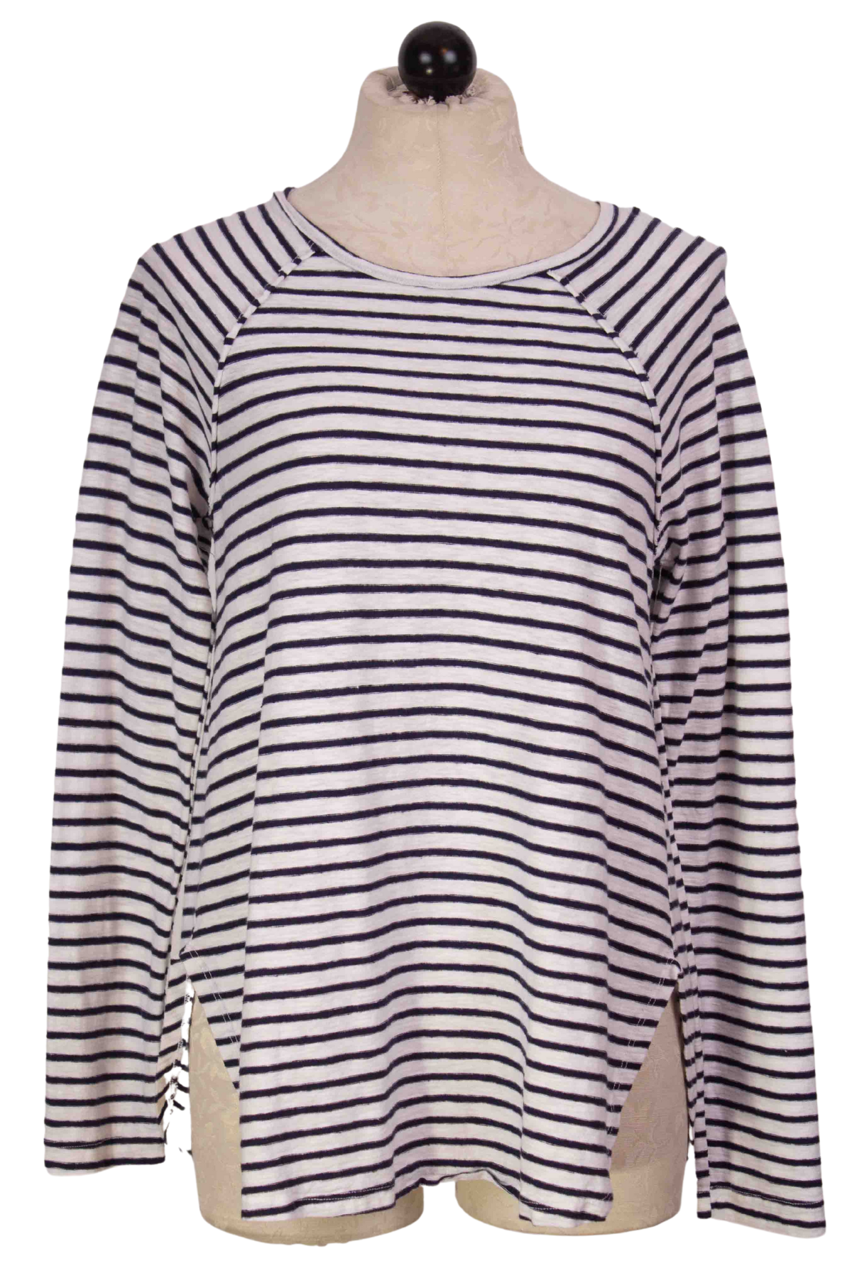 Striped Ruched Back Top by Cut Loose