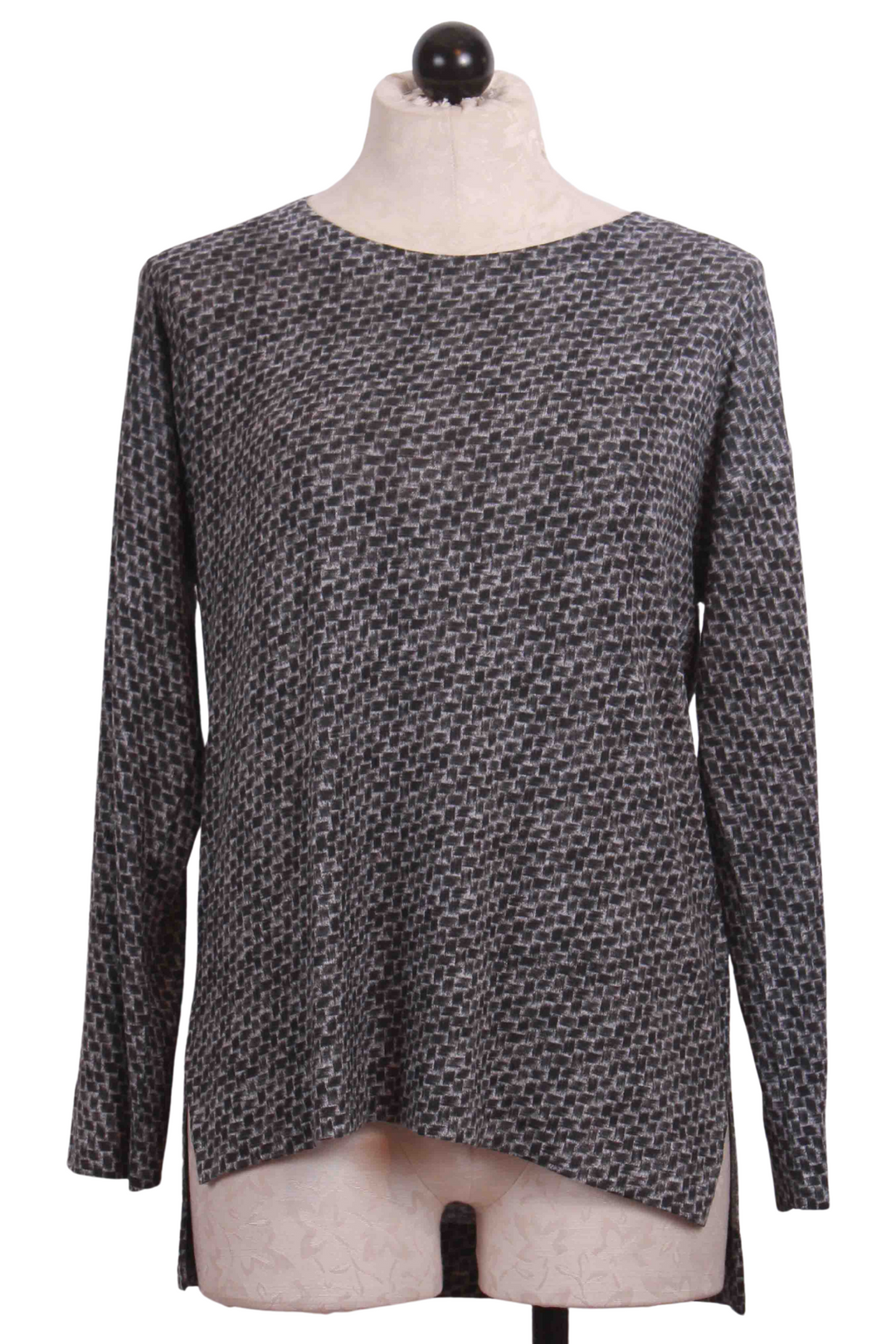 Basketweave Print Tunic by Nally and Millie 