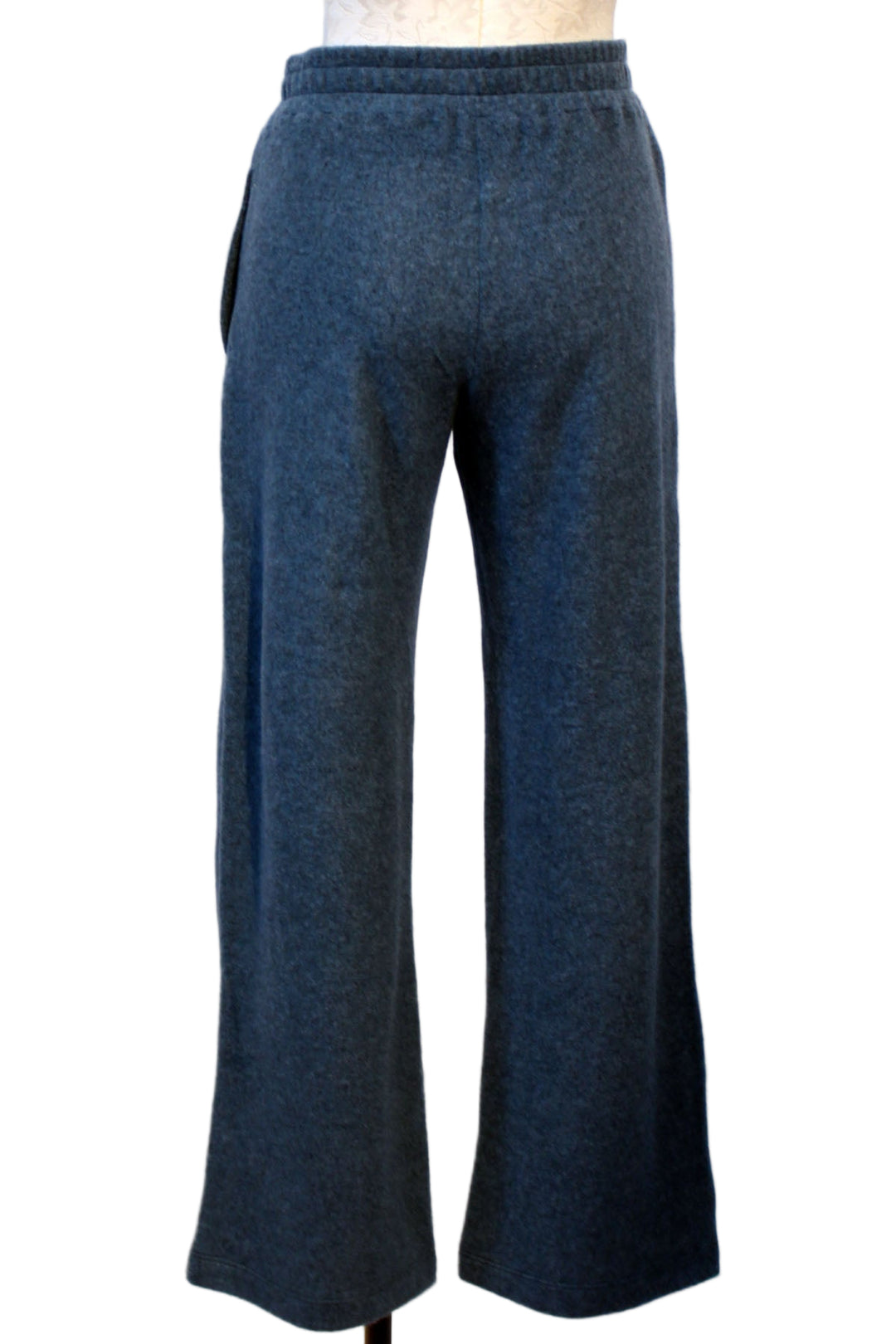 back view of Lagoon colored Plush Pull On Pant by Nally and Millie with Pockets