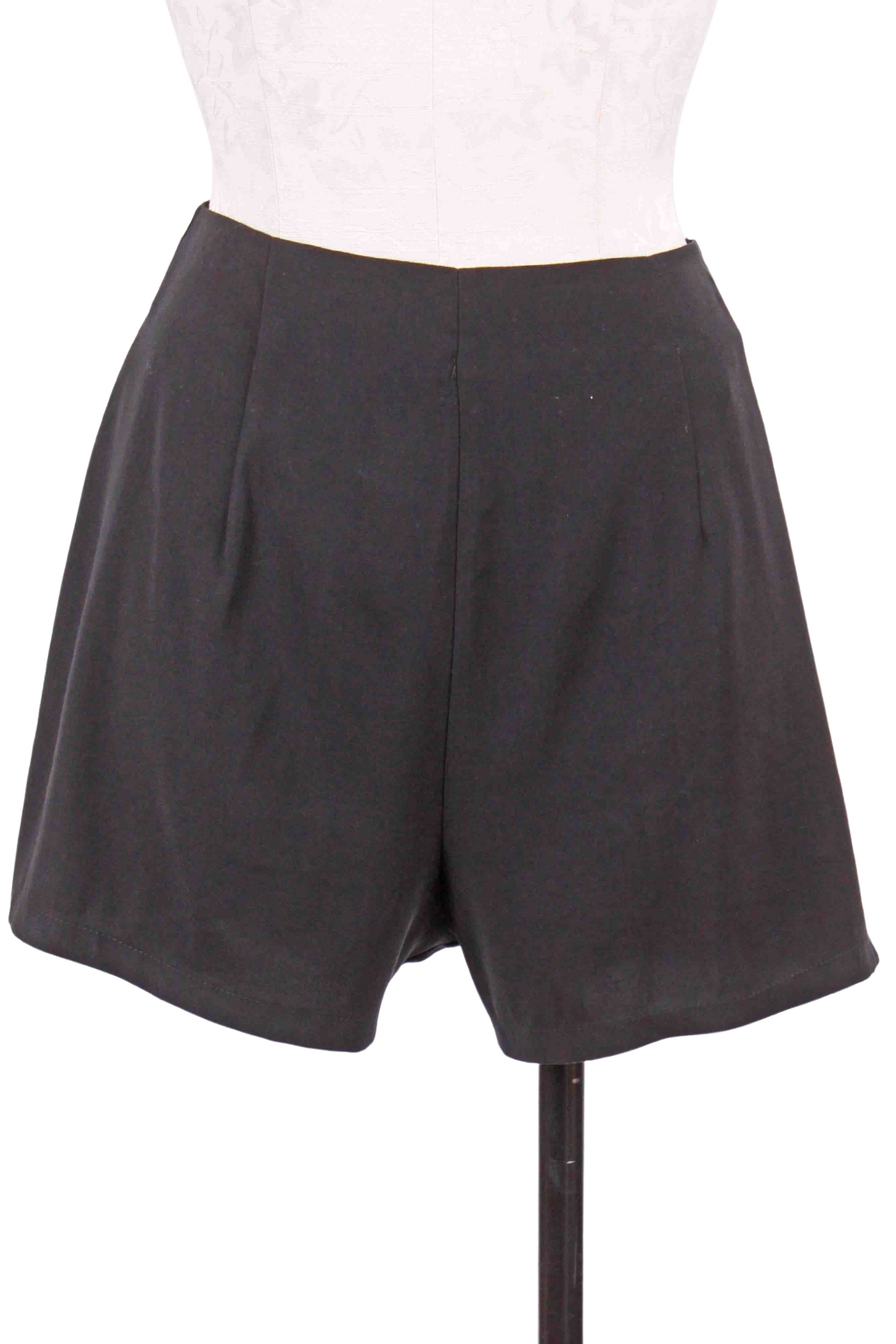 Black Twill Dress Shorts by Apricot with a back zipper