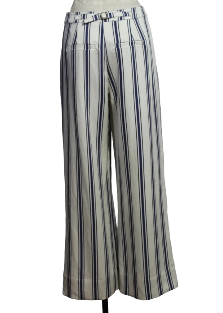 back view of Sailor Stripe Macbee Pant by Marie Oliver