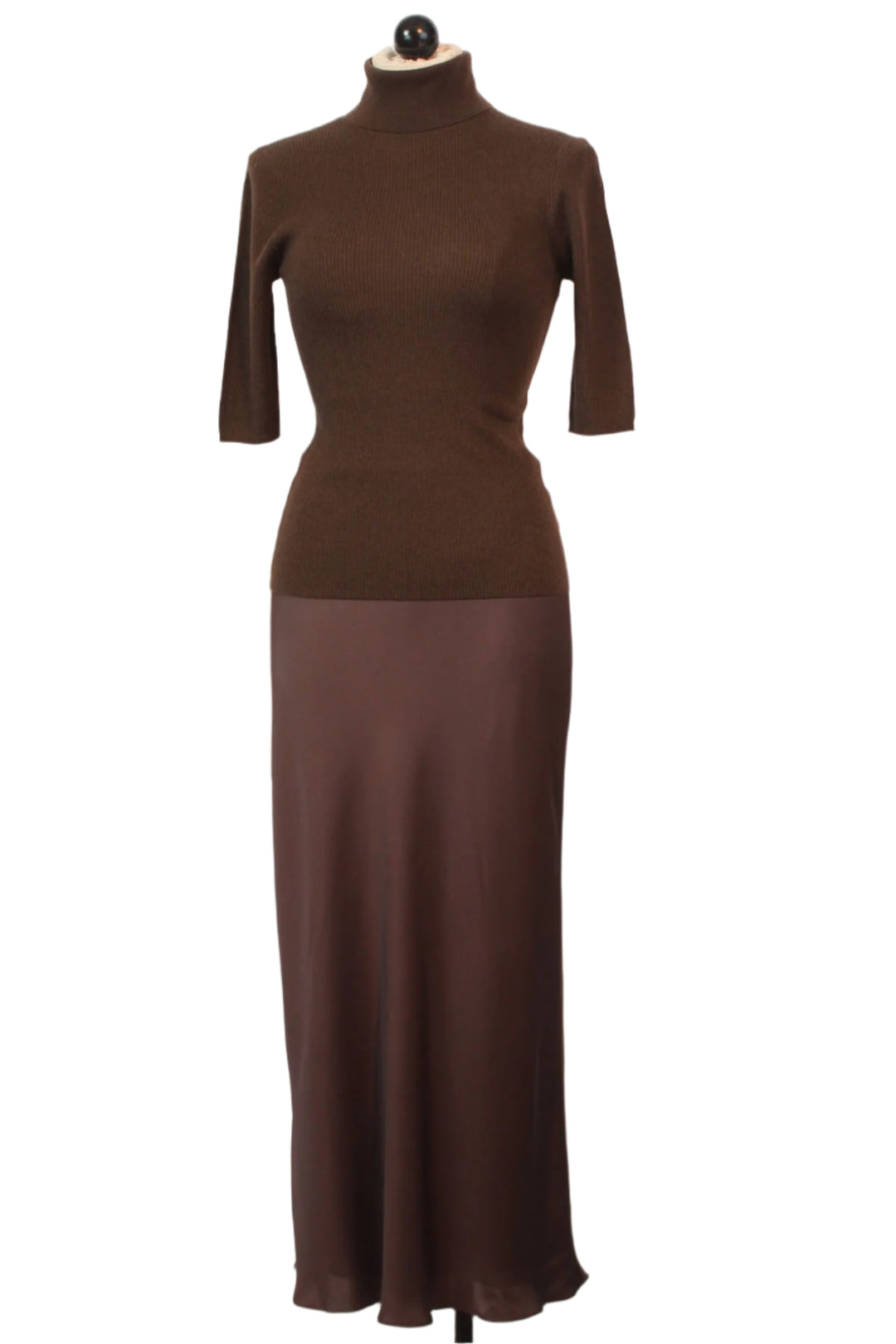 The Favorite Skirt in Coffee by Favorite Daughter with The Amelia Top by Favorite Daughter