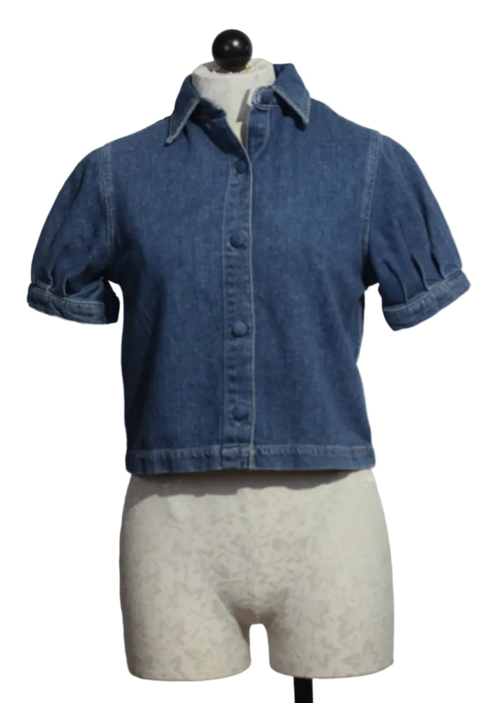  Puff Sleeve Montauk Shirt by DL1961 