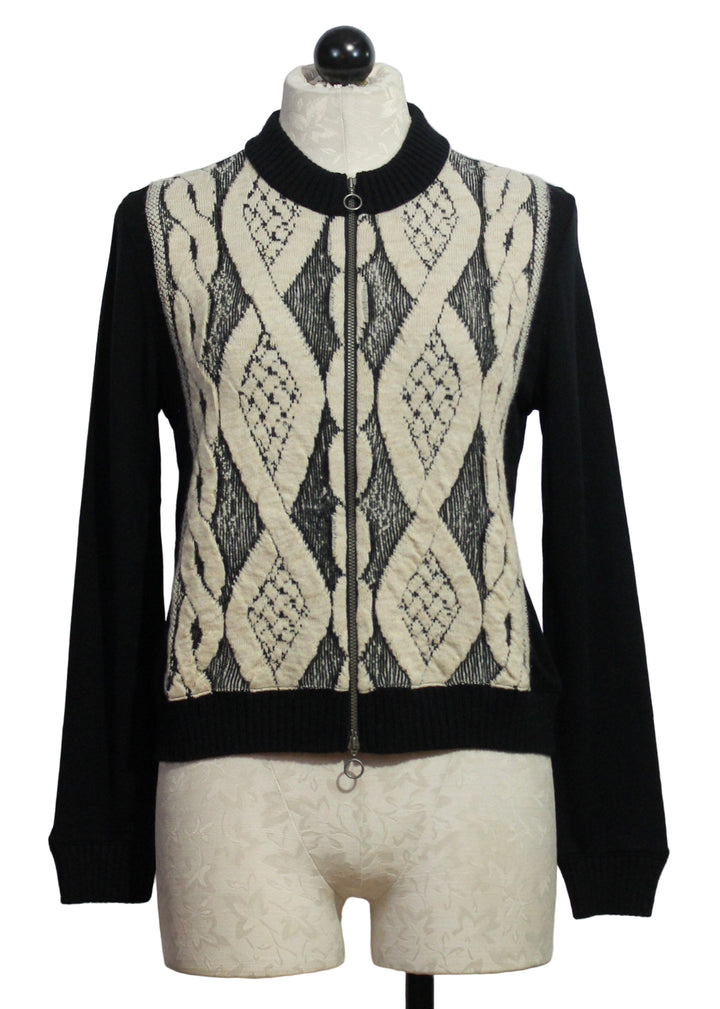  Black Maou Sweater Jacket by Aldo Martins 