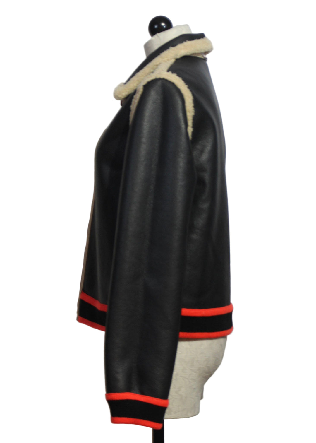 side view of Reversible Perote Jacket by Aldo Martins