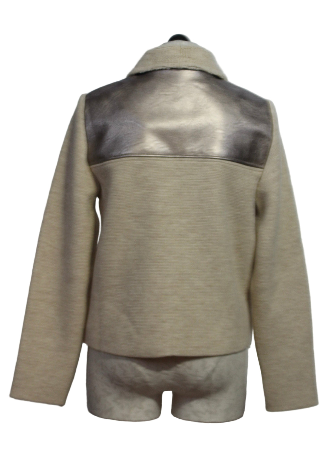 back view of Double Faced Pez Jacket by Aldo Martins 