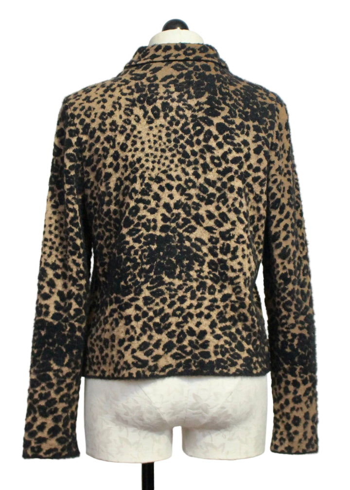 Back view of Leopard Jacket by Aldo Martins