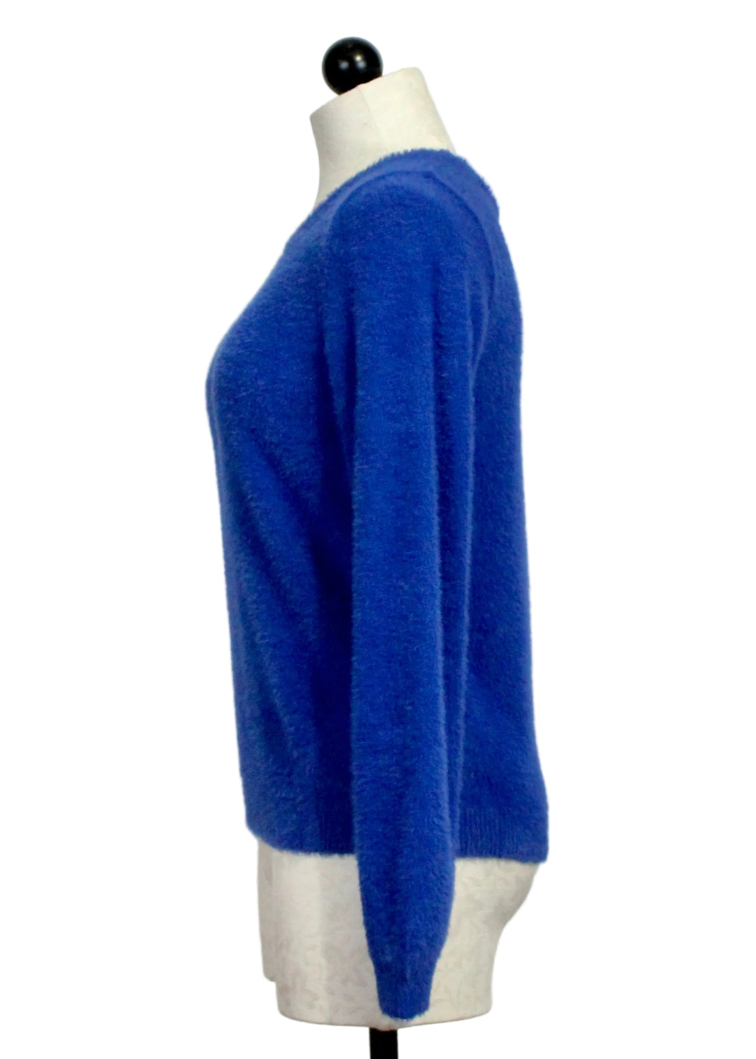 Side view of Blue Azul Sweater by Aldo Martins
