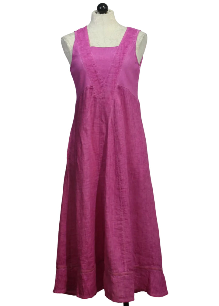 Pink Sleeveless Cotton Dress by Compli K 