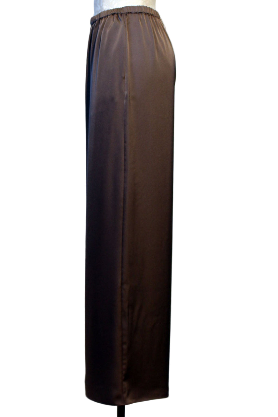 side view of Grey Shadow Effortless Wide Leg Pant by Favorite Daughter