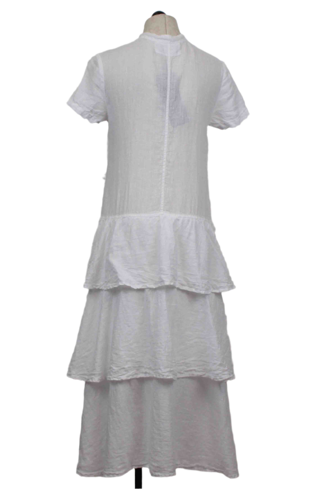grizas linen dress Grizas Linen Babydoll Dress With Pockets