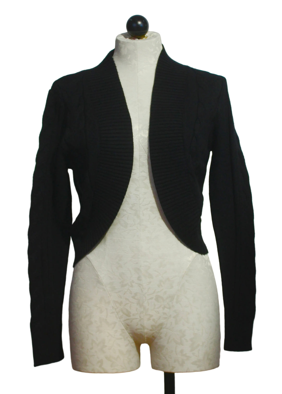 Black Shrug Cardigan by Alison Sheri