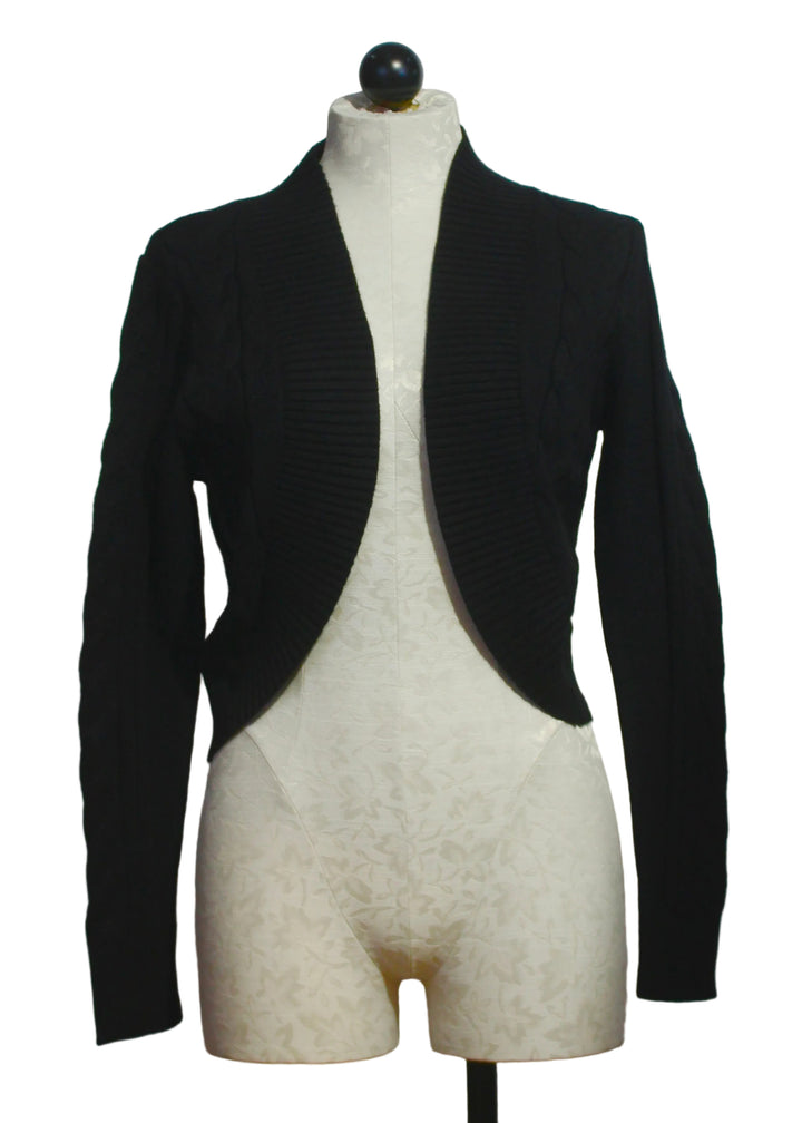 Black Shrug Cardigan by Alison Sheri