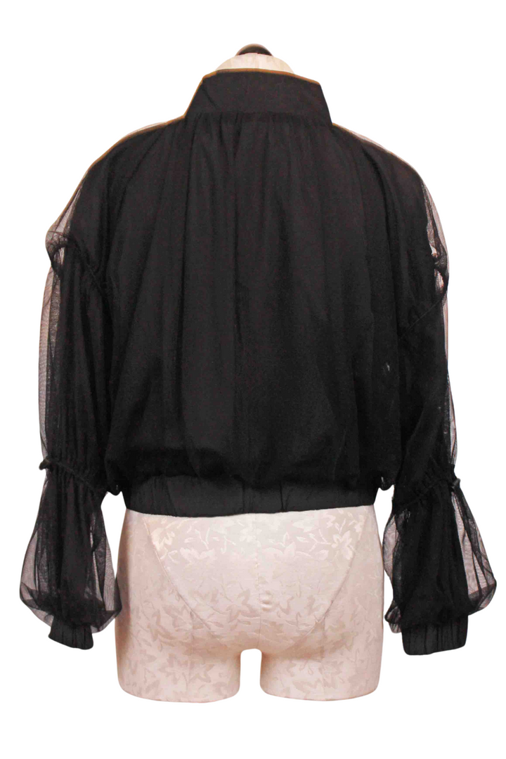 back view of Phantom colored Alita Jacket by Kozan