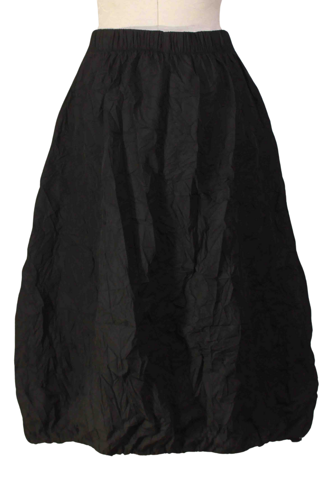 back view of Black Crush Astrid Skirt by Kozan