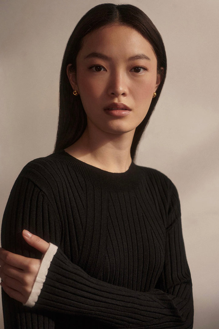 Axel Rib Knit Midi Dress-Varley
