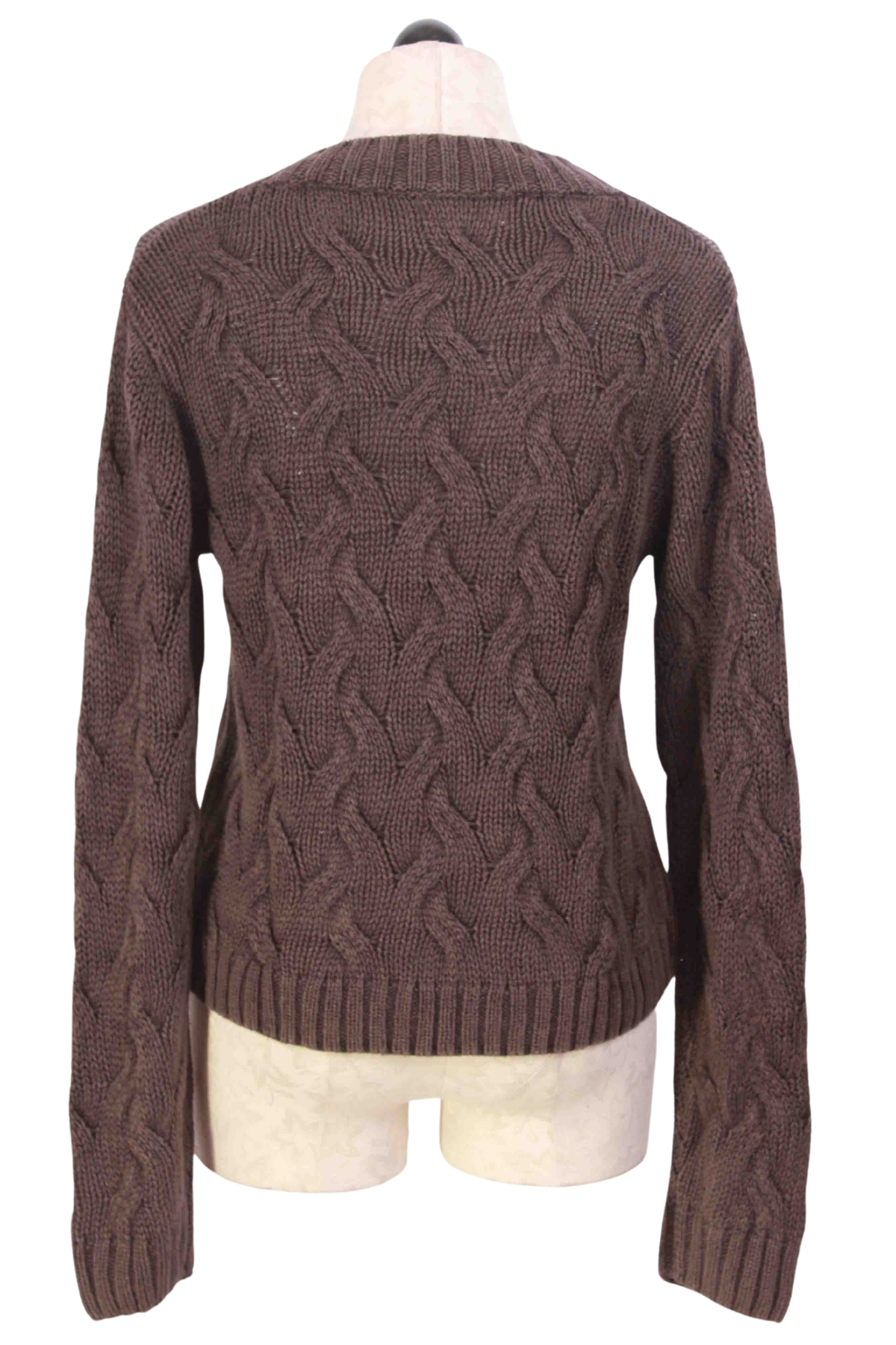 V Neck Cable Sweater Bella Dahl