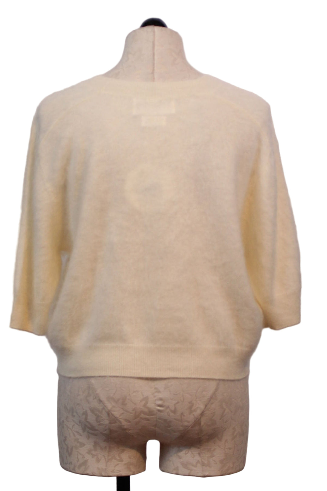 back view of Jasmin Brushed Belli Tee Sweater by Colorush