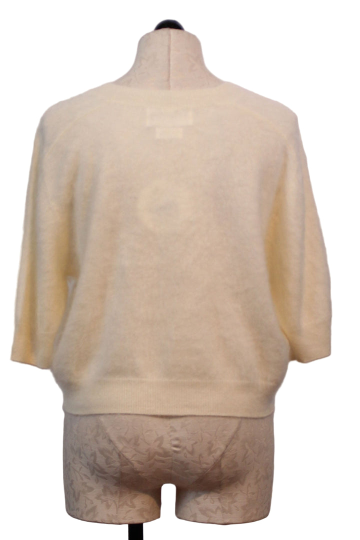 back view of Jasmin Brushed Belli Tee Sweater by Colorush