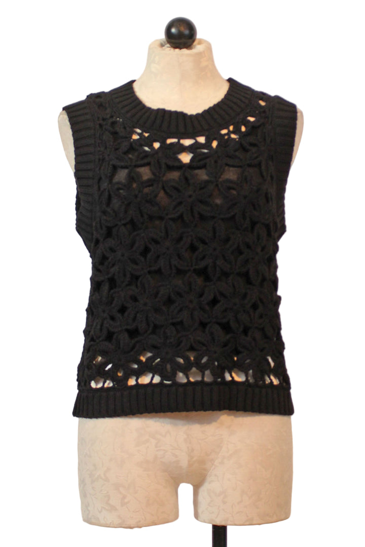 Black Thea Shell Top by Marie Oliver