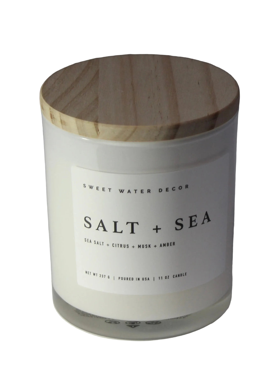 The Salt and Sea Candle from Sweet Water Decor