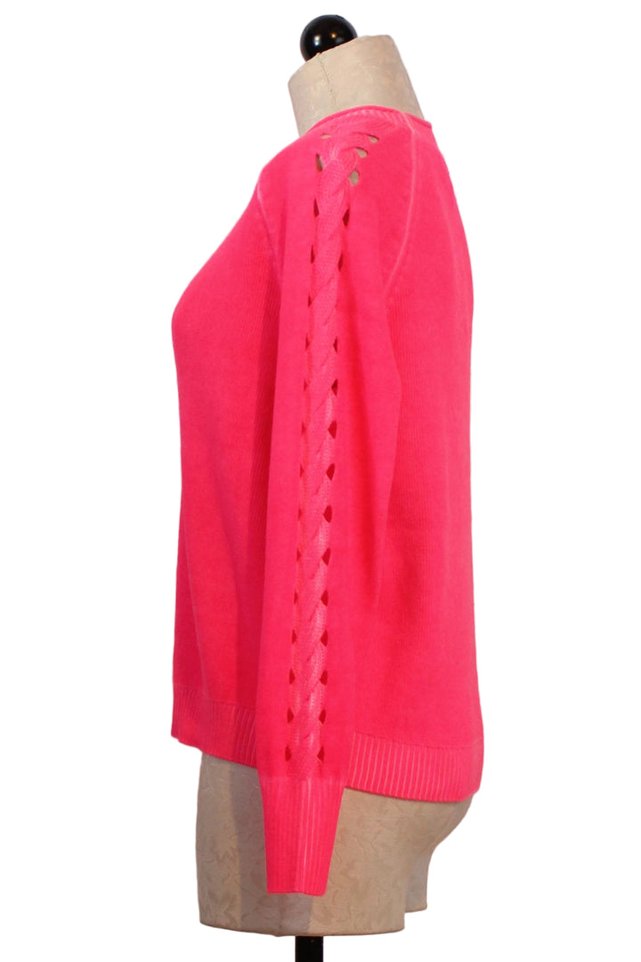 back view of Neon Lights Sweater by Lisa Todd