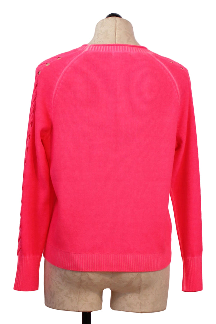 back view of Neon Lights Sweater by Lisa Todd