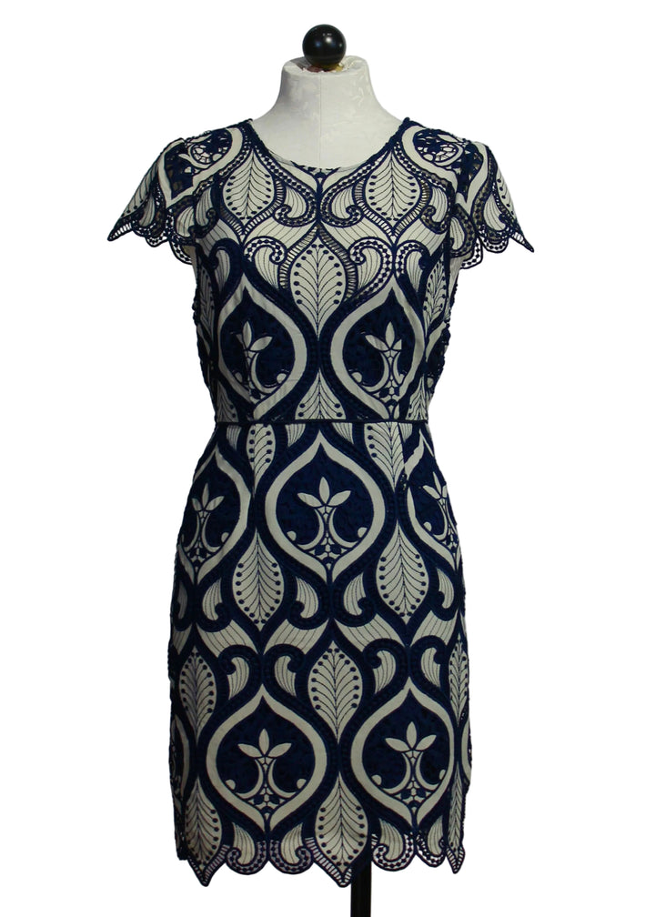 The Vanna Dress in Navy by Caballero