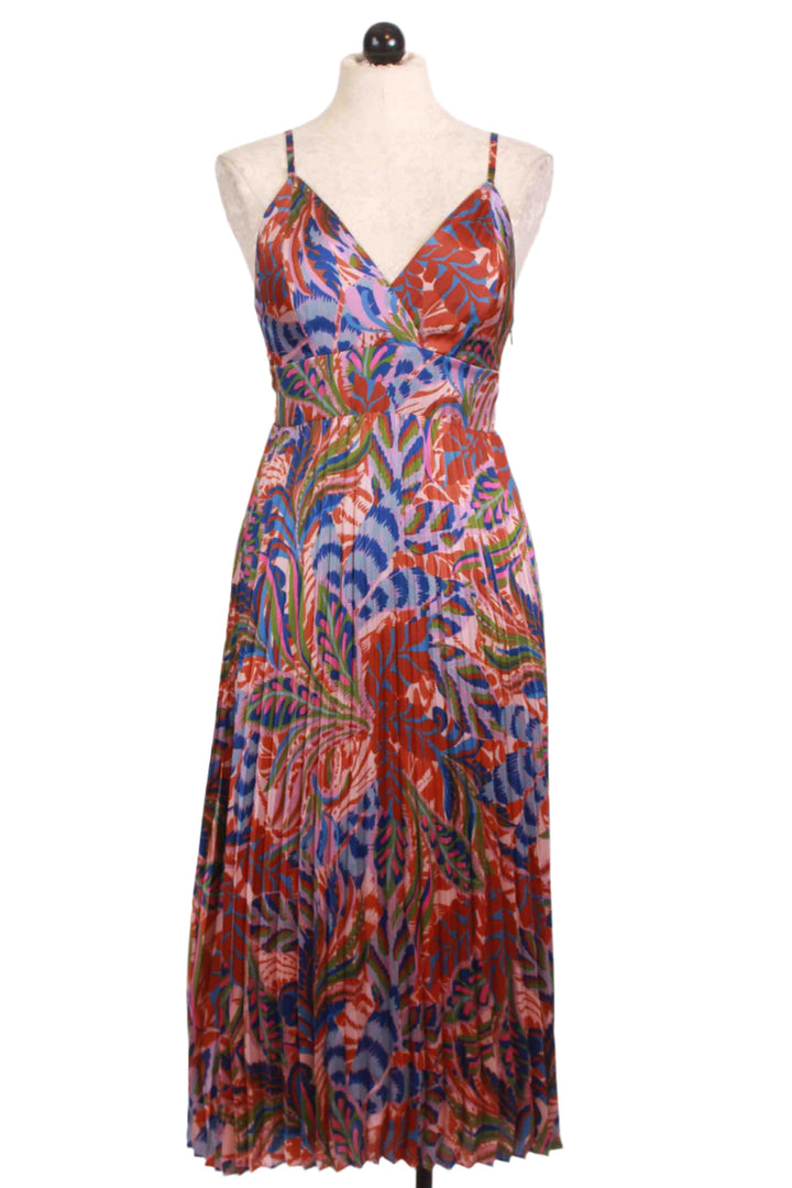 Genevieve Dress by Caballero in  the La Boheme print