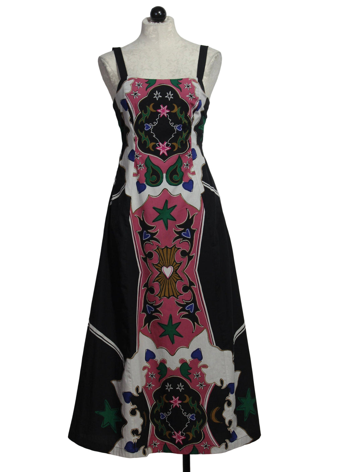 Yelena Ankle Dress by Cleobella in the Estelar print 