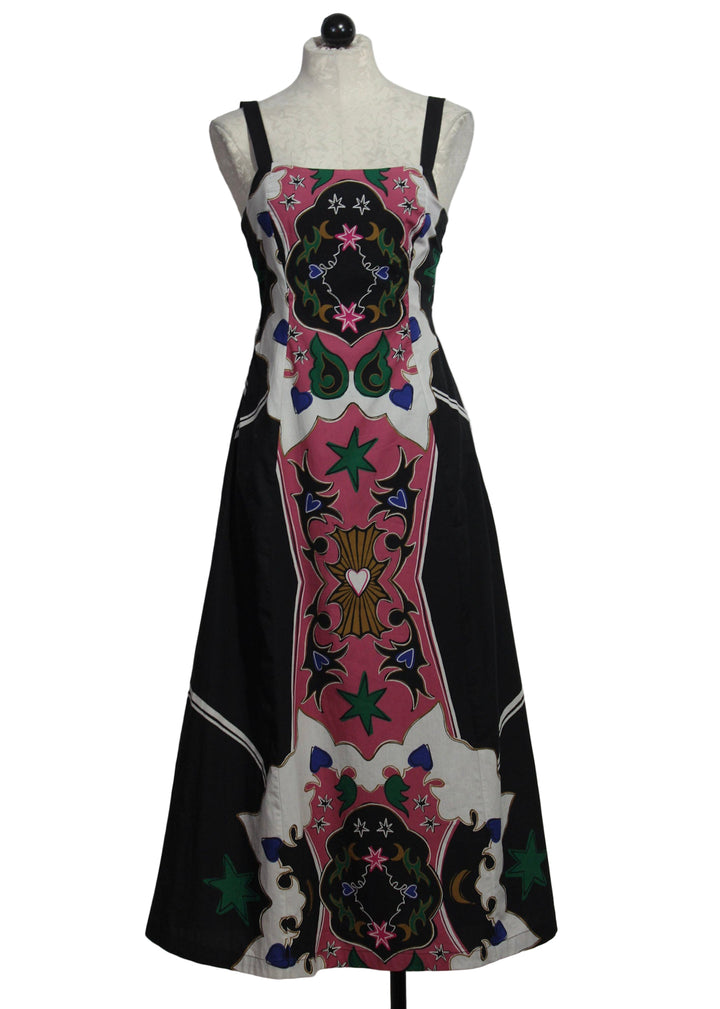 Yelena Ankle Dress by Cleobella in the Estelar print 