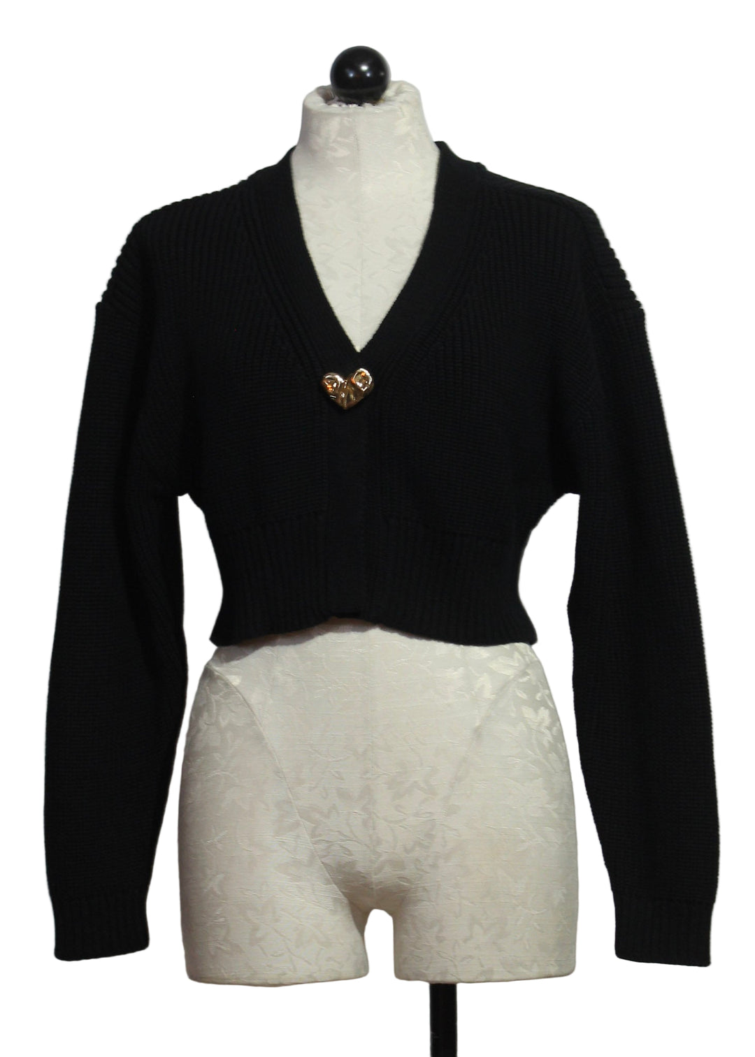 Black Heart Sweater by Cleobella