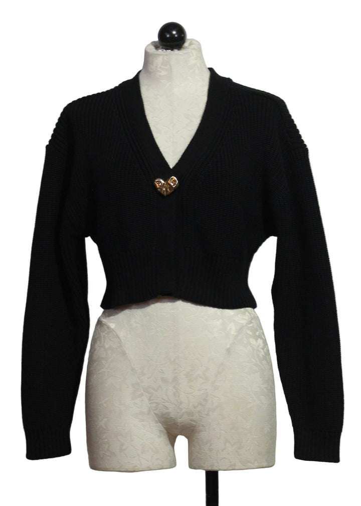 Black Heart Sweater by Cleobella