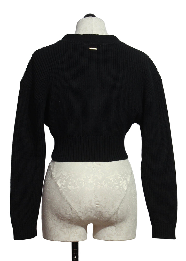 back view of the Black Heart Sweater by Cleobella