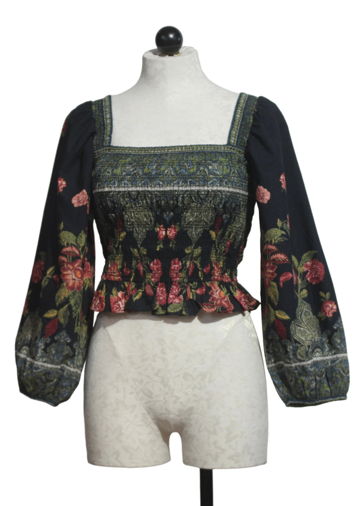 Katerina Top by Cleobella in the Eglantine Print