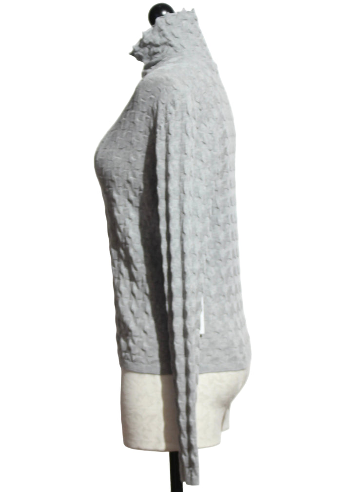 side view of Cloud colored 3D TNECK by Margaret O&