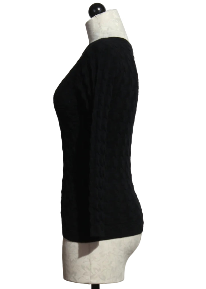 side view of 3D Boatneck Tee by Margaret O'Leary