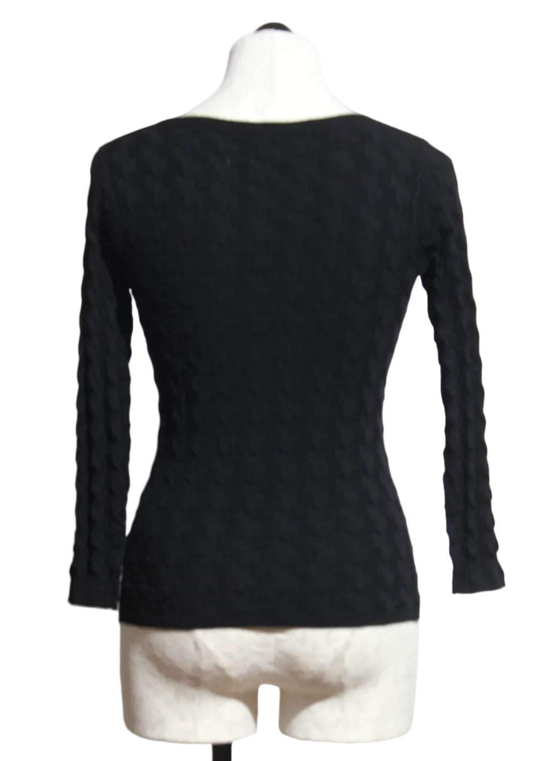 back view of 3D Boatneck Tee by Margaret O'Leary