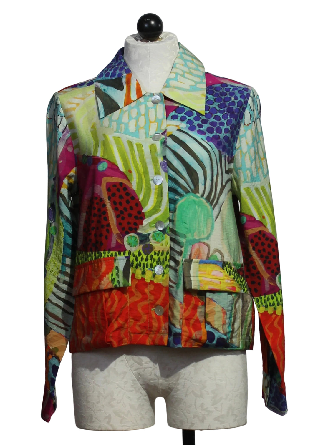 Morning Hike Button Down Jacket by Claire Desjardins