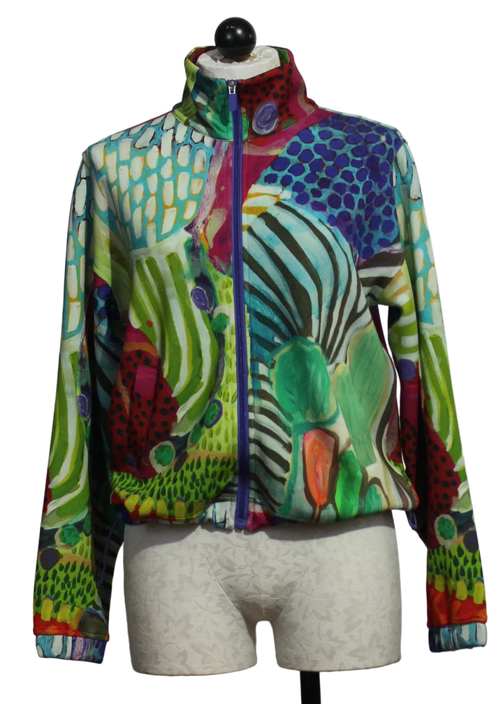 The Morning Hike Zip Front Jacket by Claire Desjardins
