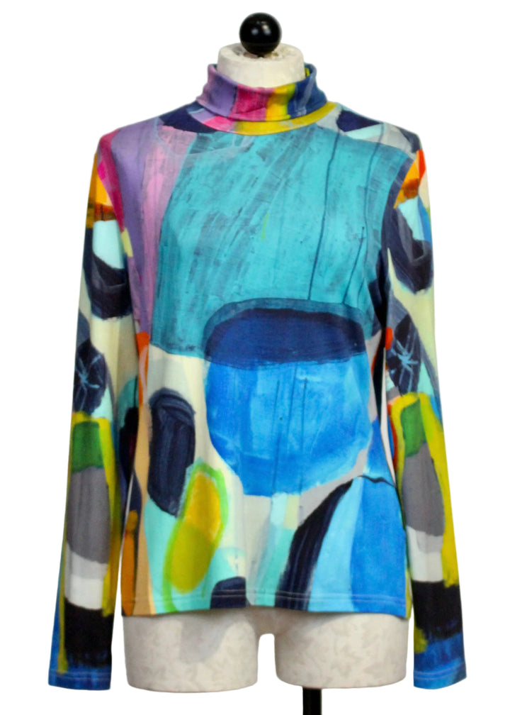 Turtleneck in the Insatiable Print by Claire Desjardins