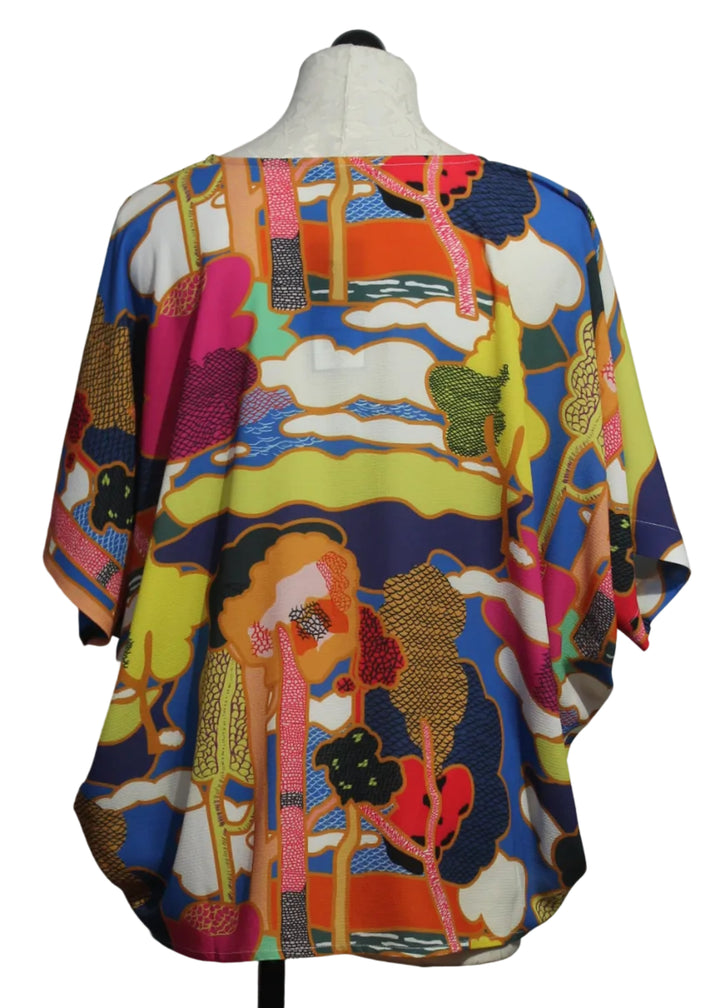 back view of Misaki Kami Top by Kozan