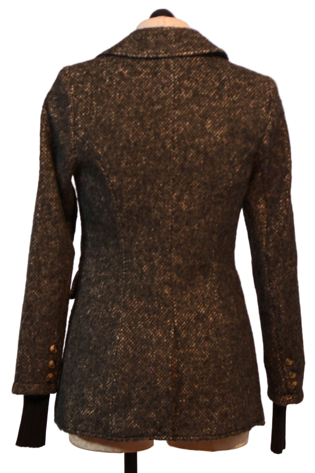 back view of The City Blazer by Favorite Daughter in Black Multi