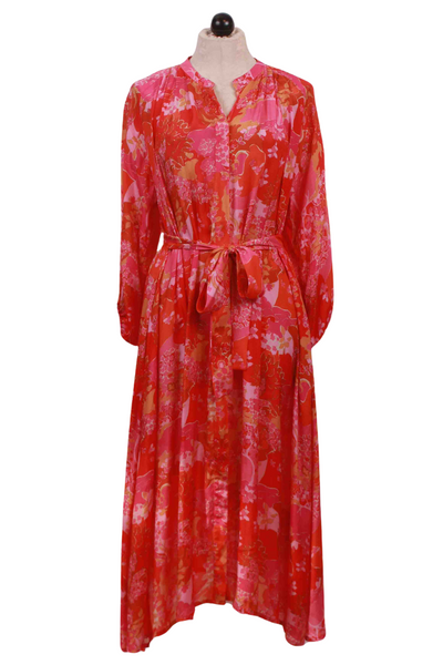 Claudette Pink Blossom Dress by Vilagallo