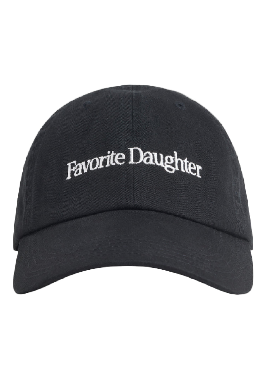 Black Classic Logo Baseball Cap by Favorite Daughter
